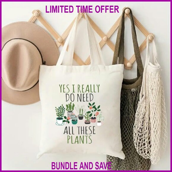5-Piece Plant Lover Gift Set with Tote Bag, Tumbler, Socks, Towel & Pouch - Picture 5 of 8